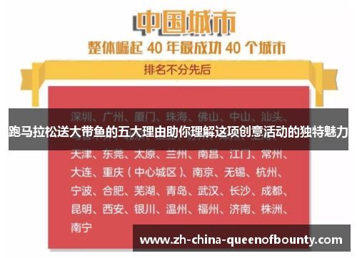 跑马拉松送大带鱼的五大理由助你理解这项创意活动的独特魅力